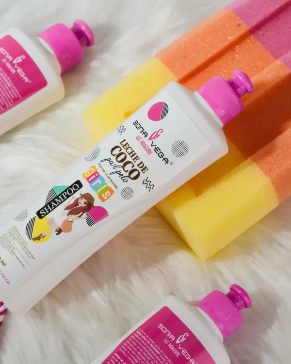 Shampoo Leche de Coco pal Pelo con Células Madre Girls - Imagen 4