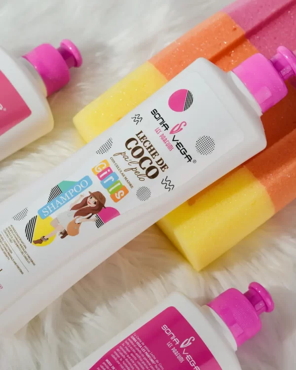 Shampoo Leche de Coco pal Pelo con Células Madre Girls - Imagen 2