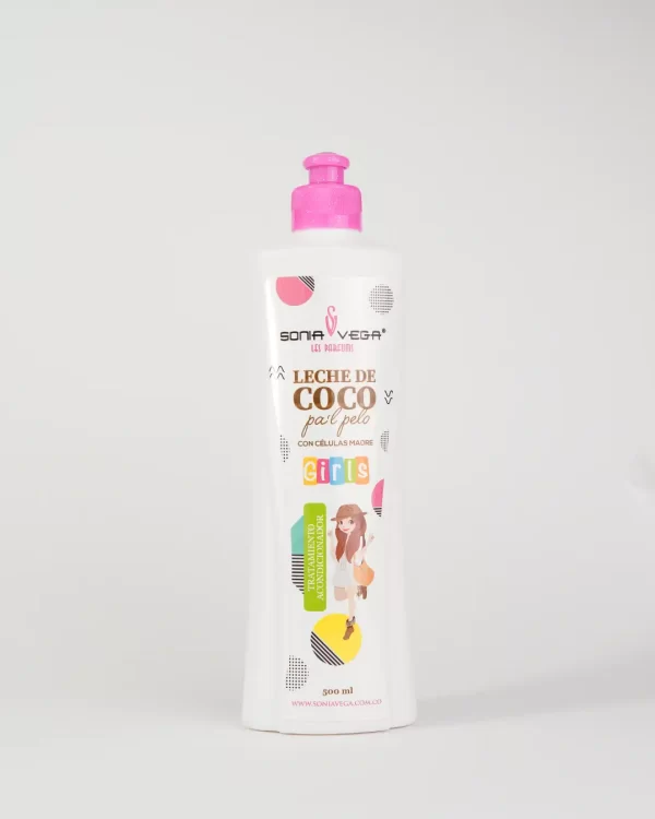 Tratamiento Acondicionador Leche de Coco pal Pelo con Células Madre Girls