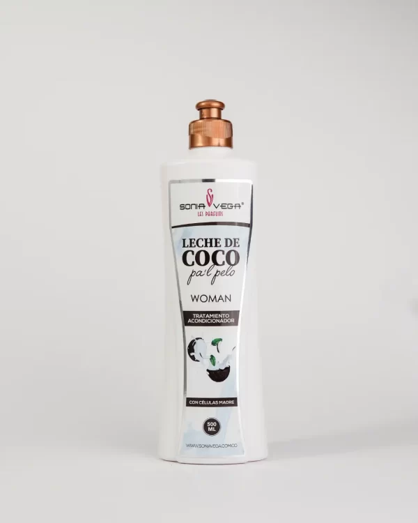 Tratamiento Acondicionador Leche de Coco Pal Pelo con Células Madre