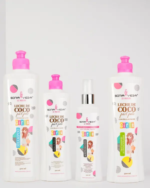 Kit Leche Pal Pelo Girls